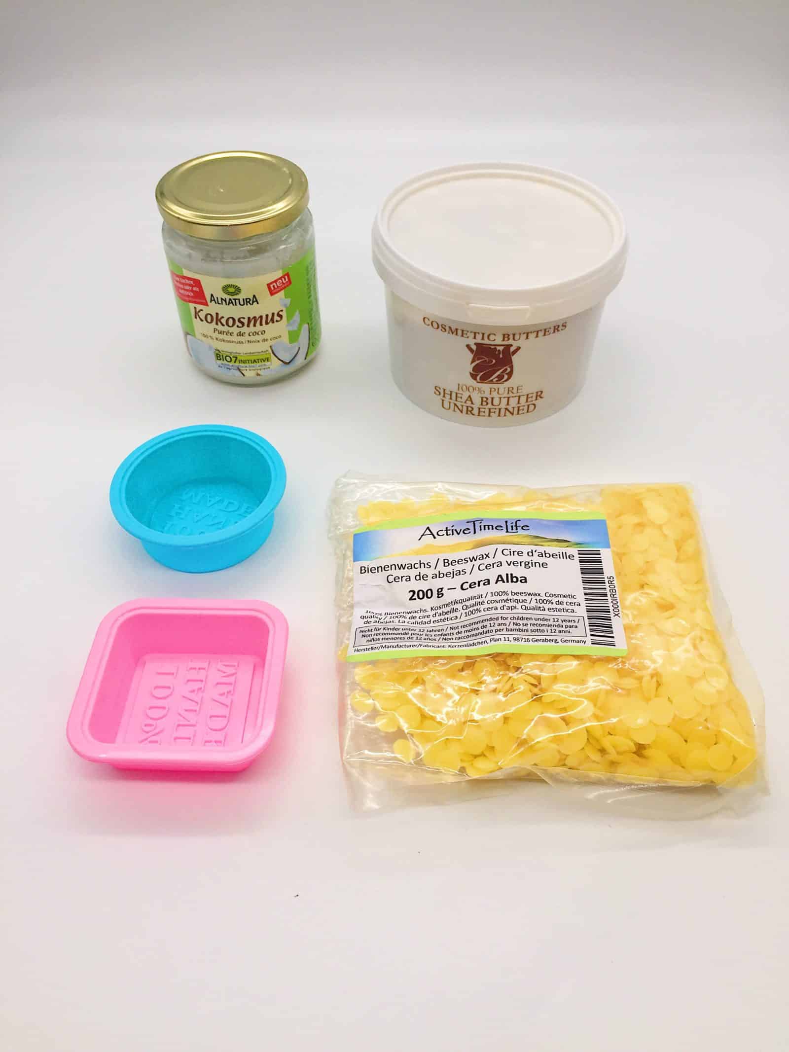 Feste Handcreme selber machen mit drei Zutaten
