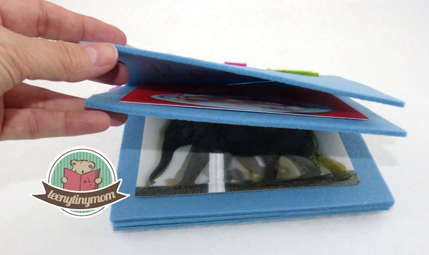 Eine kleine Bastelei aus 3 D Karten