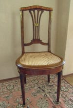 Restauration eines Stuhls