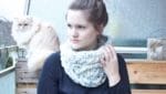 Schal stricken mit ausgefallenem Zopfmuster