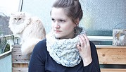 Schal stricken mit ausgefallenem Zopfmuster