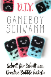 Gameboy Schwamm aus Creative Bubble