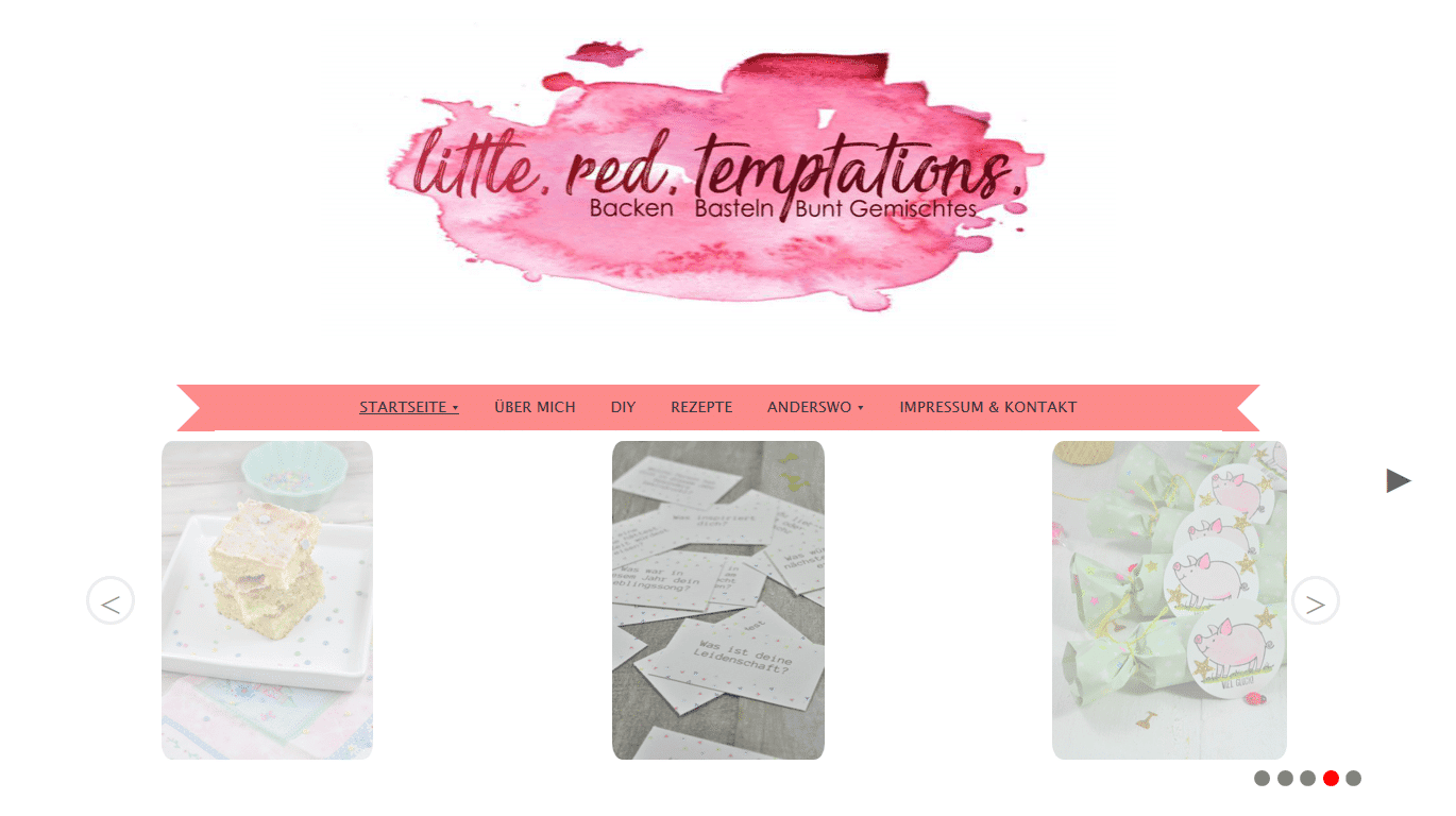 little. red. temptations. – backen basteln bunt gemischtes