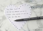 DIY Geschenk zum Valentinstag: Warum ich dich liebe