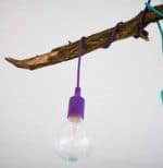 DIY-Lampe mit Ast