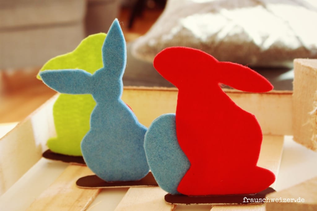 DIY – Anleitung: Filzosterhasen