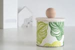 Dosen Upcycling mit Serviette und Wolle