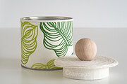 Dosen Upcycling mit Serviette und Wolle