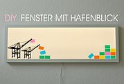 Lichtpaneel fürs Kinderzimmer: DIY-Wanddeko