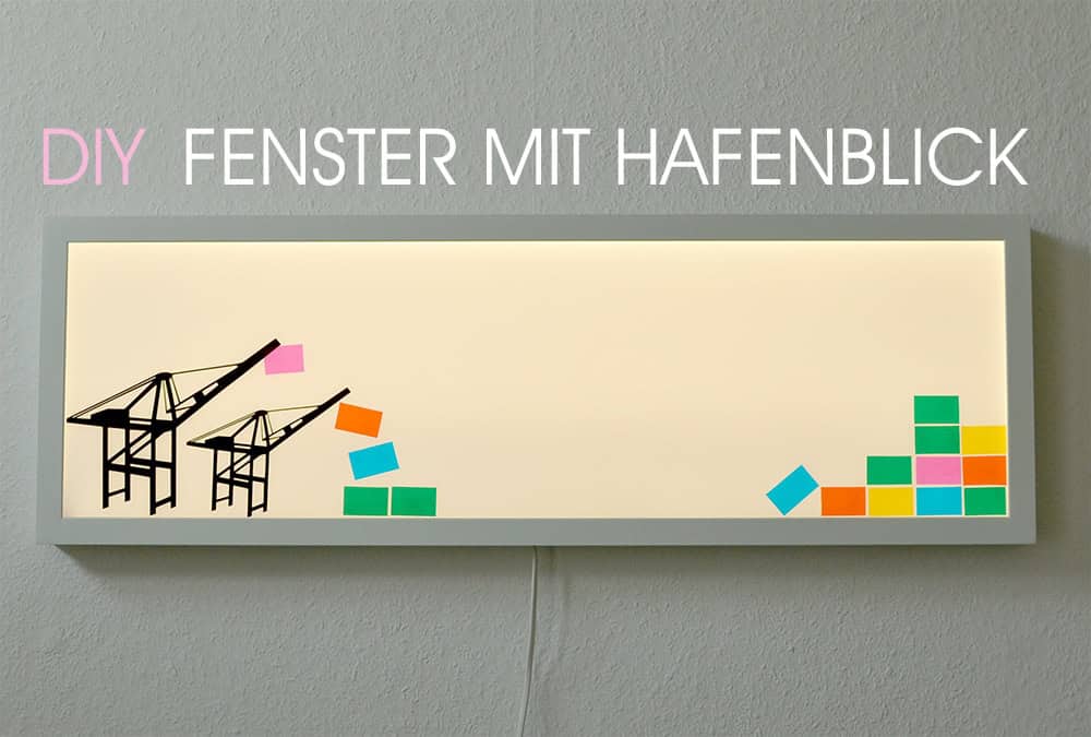 Lichtpaneel fürs Kinderzimmer: DIY-Wanddeko