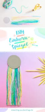 DIY DEKO-SPIEGEL MIT FRANSEN / FRINGE MIRROR