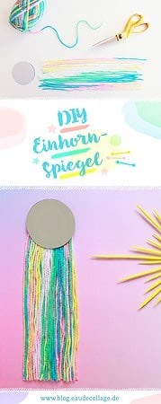 DIY DEKO-SPIEGEL MIT FRANSEN / FRINGE MIRROR