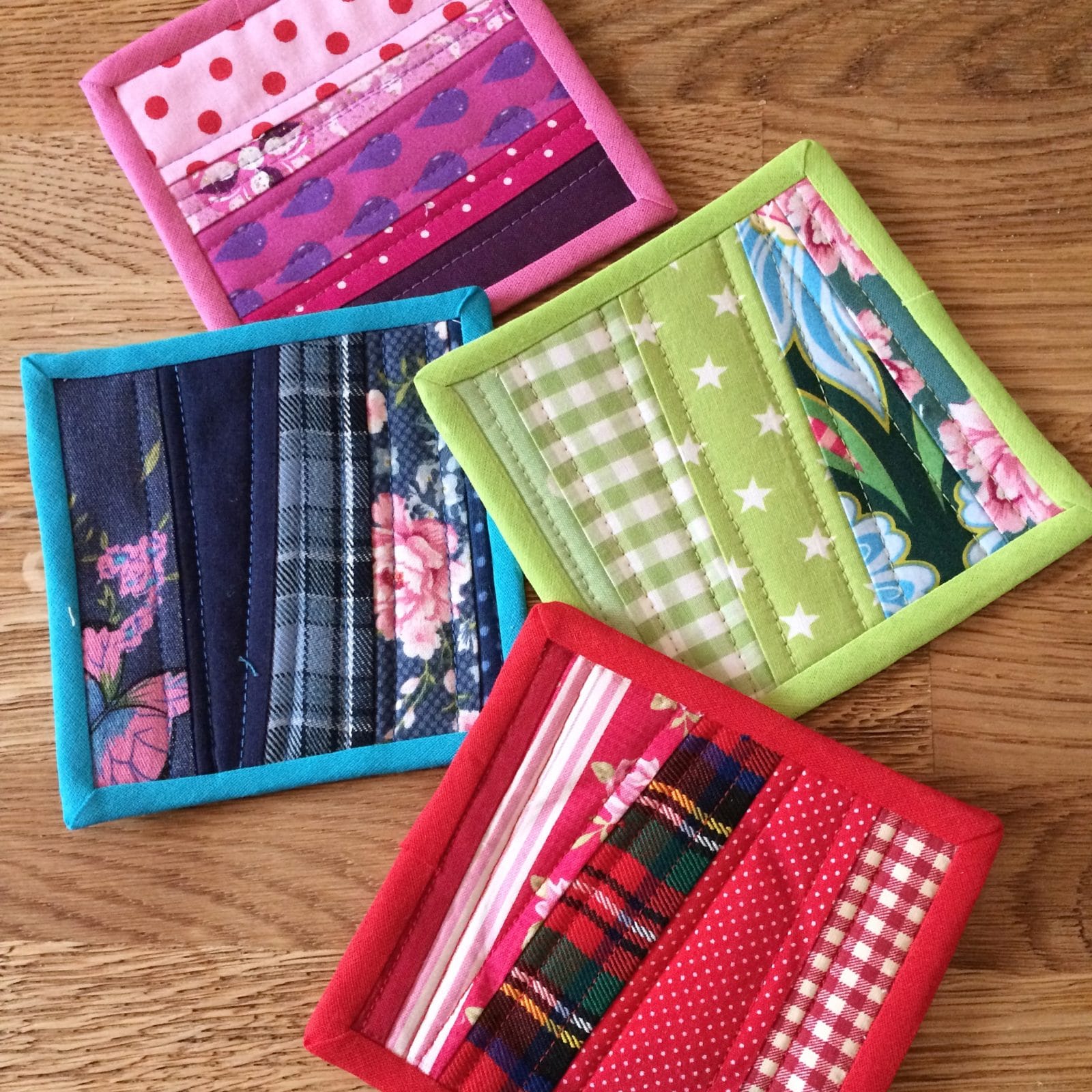 Mini Mug Rug FPP-Vorlage