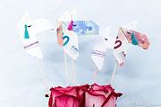 Geldgeschenk Origami Lamas