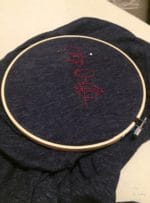Stickkunst DIY T-Shirt besticken Sticken leicht gemacht