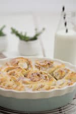 Hefeschnecken mit Marzipan und Mandeln