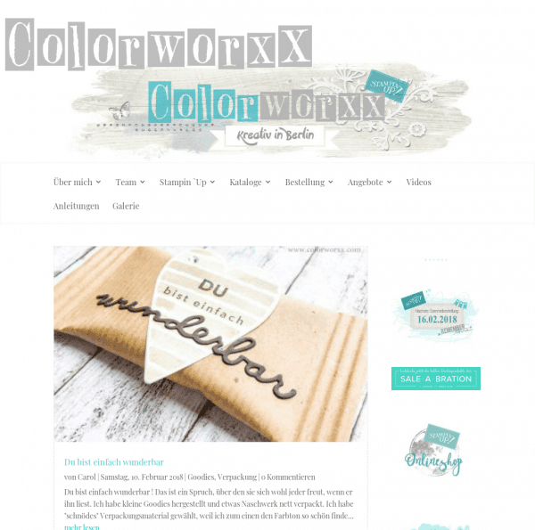 Stampin Up Berlin | Colorworxx