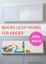 Lichtpaneel fürs Kinderzimmer: DIY-Wanddeko