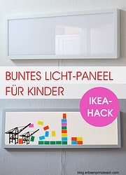 Lichtpaneel fürs Kinderzimmer: DIY-Wanddeko