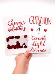 Karten zum Valentinstag selber machen