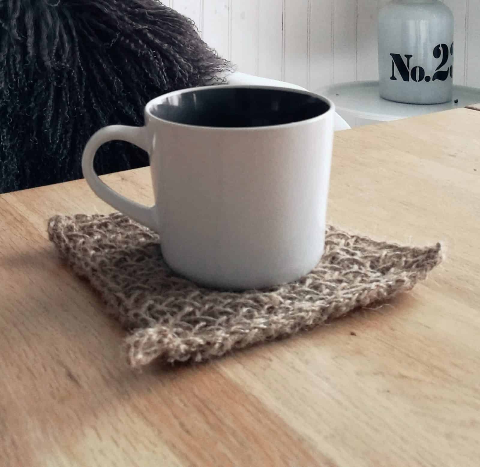 Jute Untersetzer