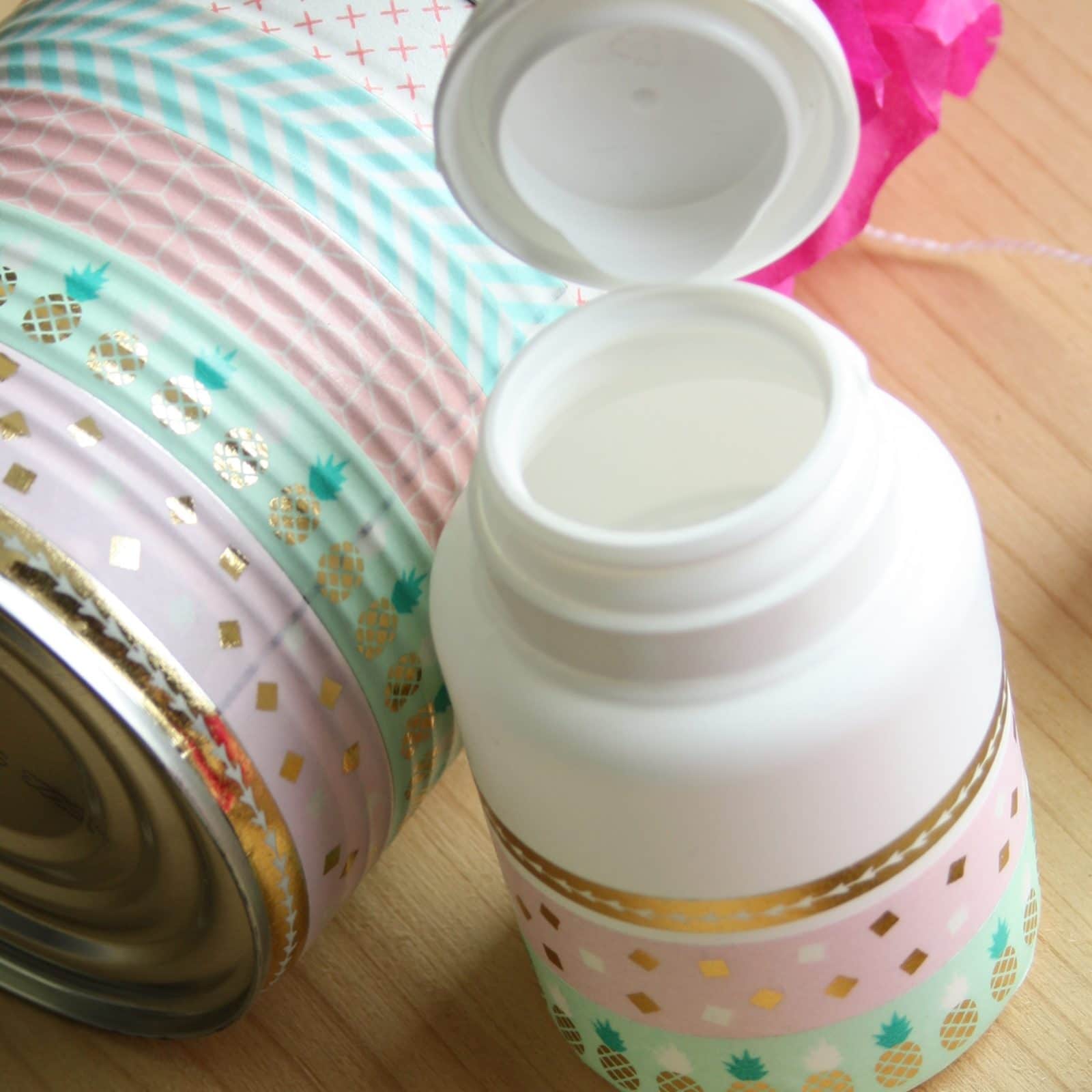 Upcycling mit Washitape