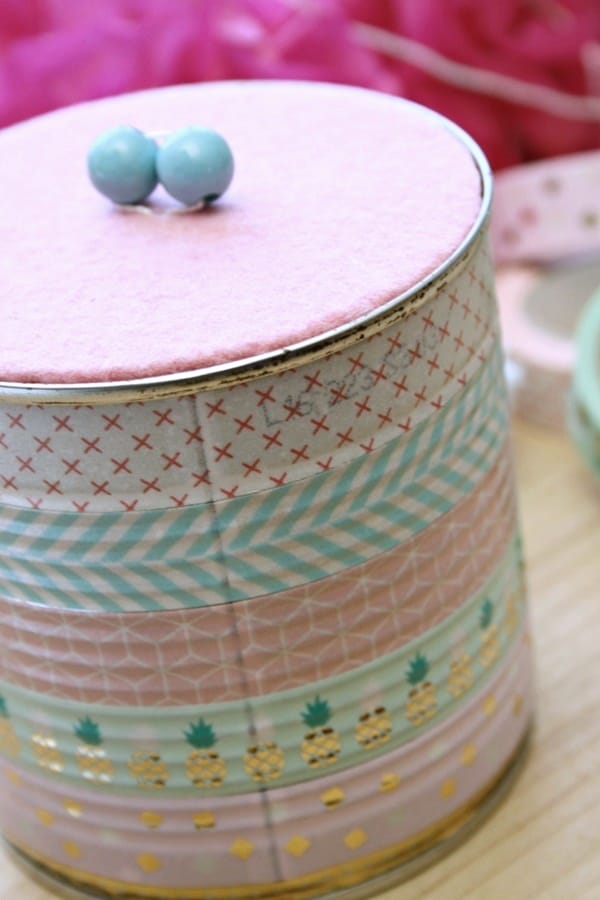 Upcycling mit Washitape