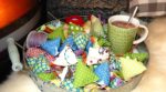 Mini Huhn für die Osterdekoration nähen – einfaches Tutorial für Anfänger