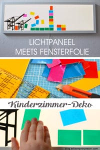 Lichtpaneel fürs Kinderzimmer: DIY-Wanddeko