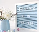 DIY Letterboard und Untersetzer