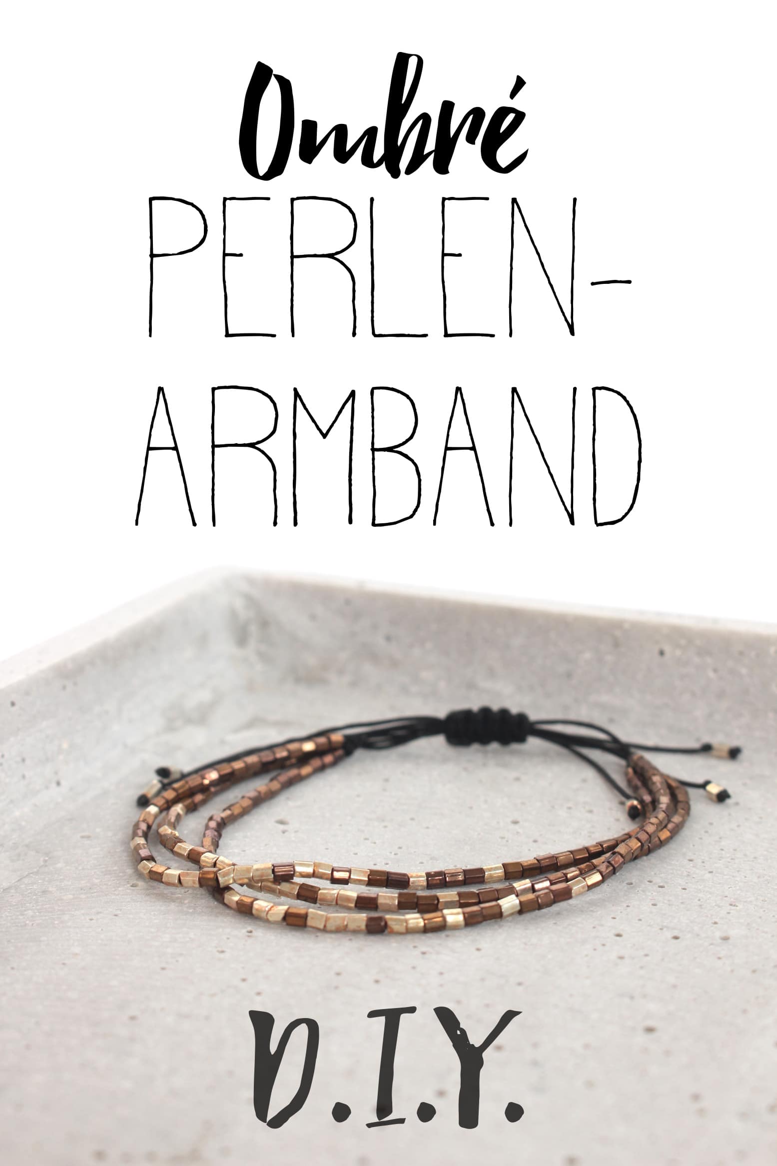 DIY Ombré Perlenarmband