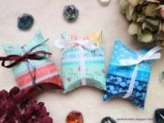 DIY - Upcycling mit Washi Tape - Geschenkschachtel aus Toilettenpapierrolle