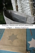 Schnittmuster & Anleitung: Snappap Tasche nähen