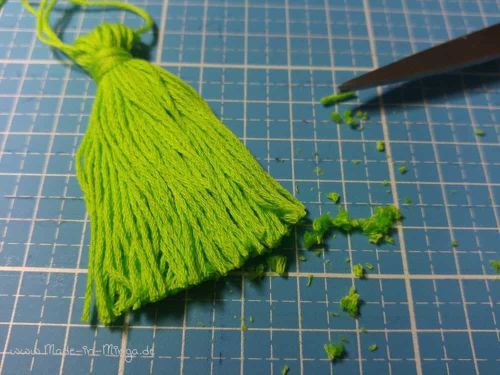 DIY : Taschenanhänger selber machen, Quasten & Tasseln