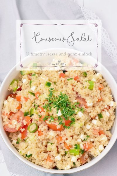 Ultimativ leckerer Couscous Salat