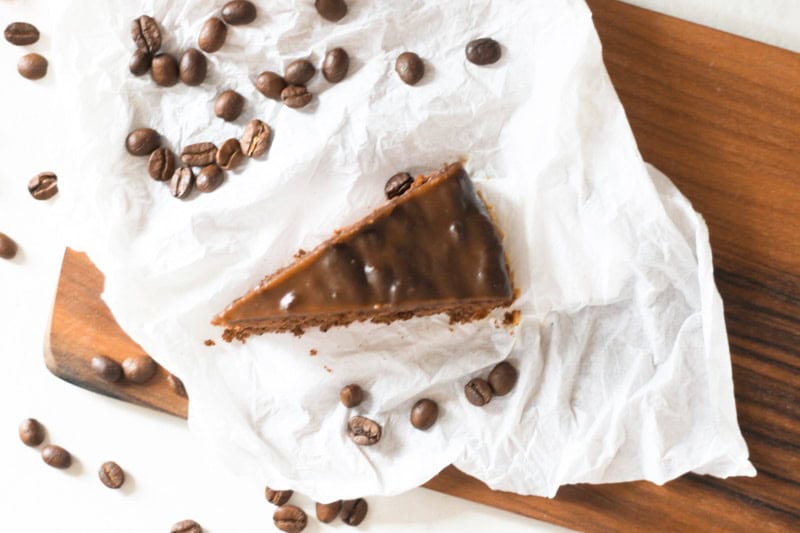 Schokokuchen mit Espresso inside