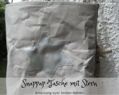 Schnittmuster & Anleitung: Snappap Tasche nähen