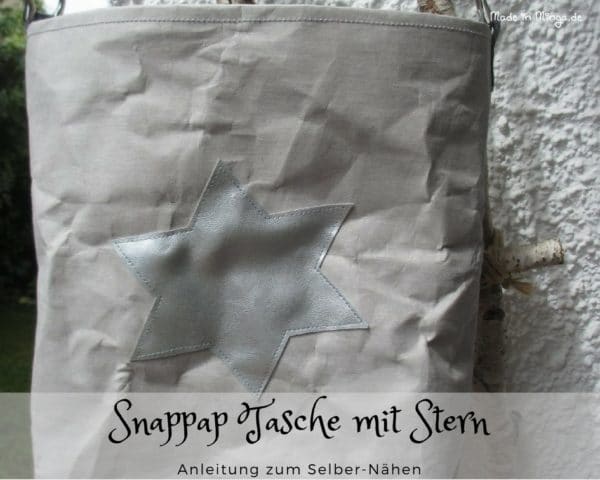 Schnittmuster Anleitung Snappap Tasche Nahen Handmade Kultur