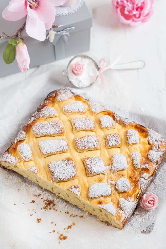 „Steppdeckenkuchen!“ [so easy, so lecker, so hübsch]