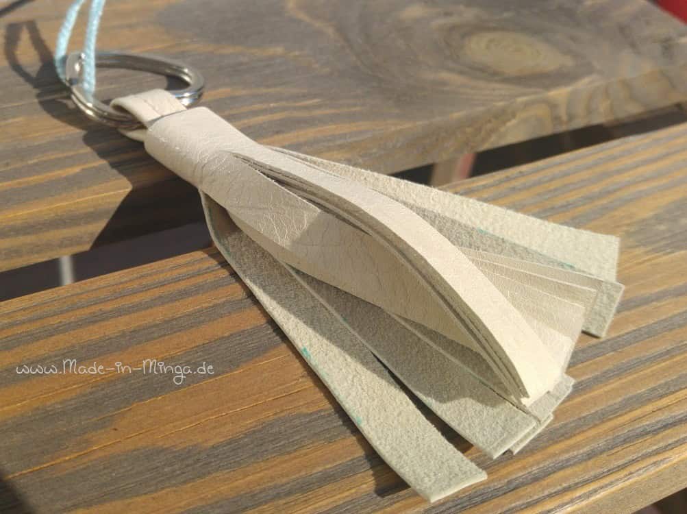 DIY : Taschenanhänger selber machen, Quasten & Tasseln