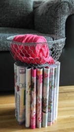 Ablagetisch aus Zeitungen | DIY