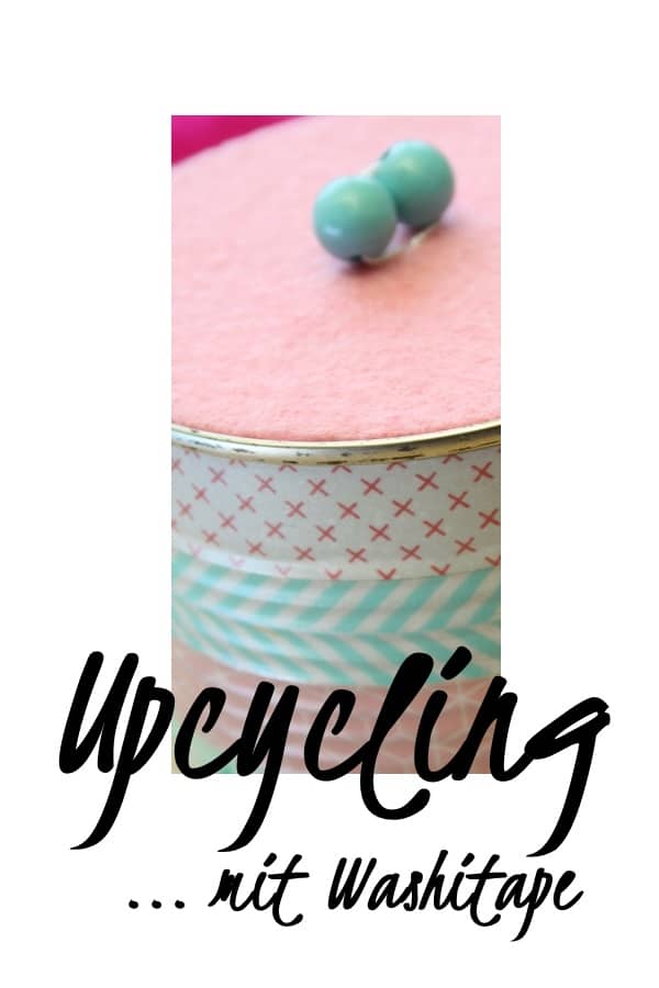 Upcycling mit Washitape