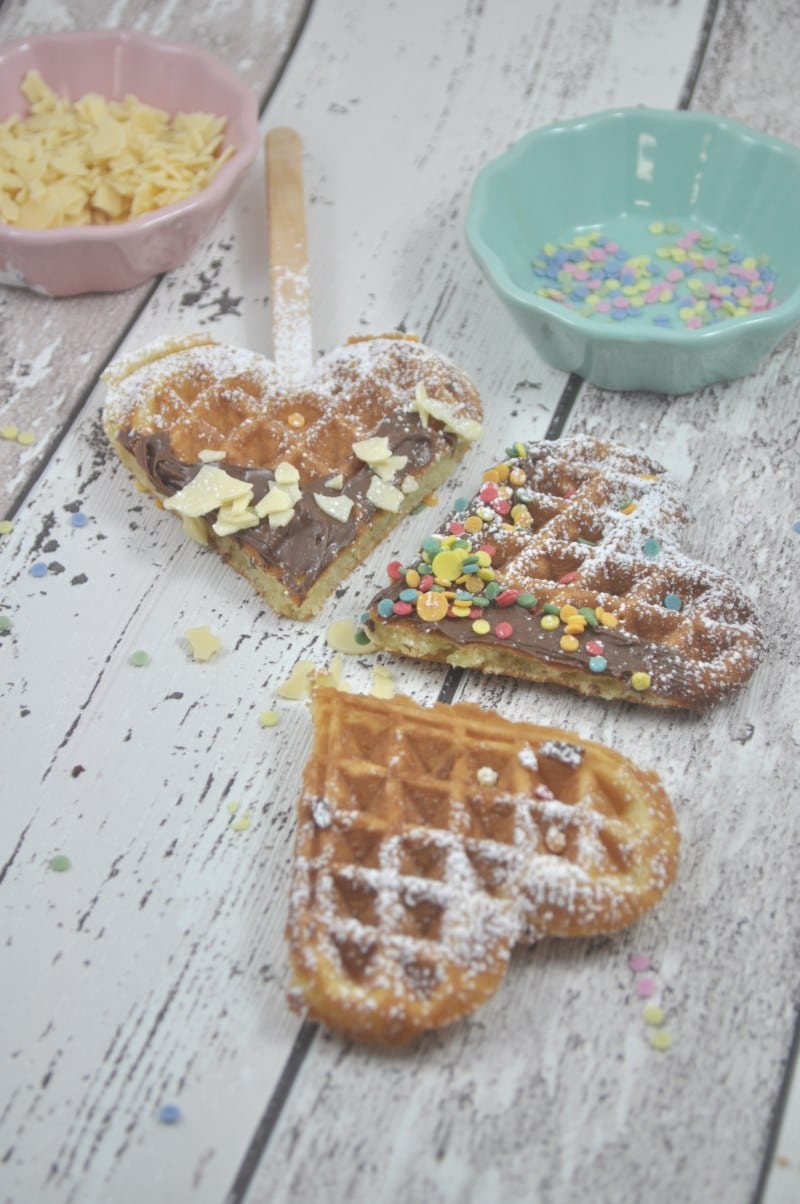 Waffelparty – einfaches und superleckeres Rezept
