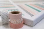 Washi Tape auf Keilrahmen
