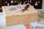 DIY Writing Box – ein Schreibtisch zum Mitnehmen