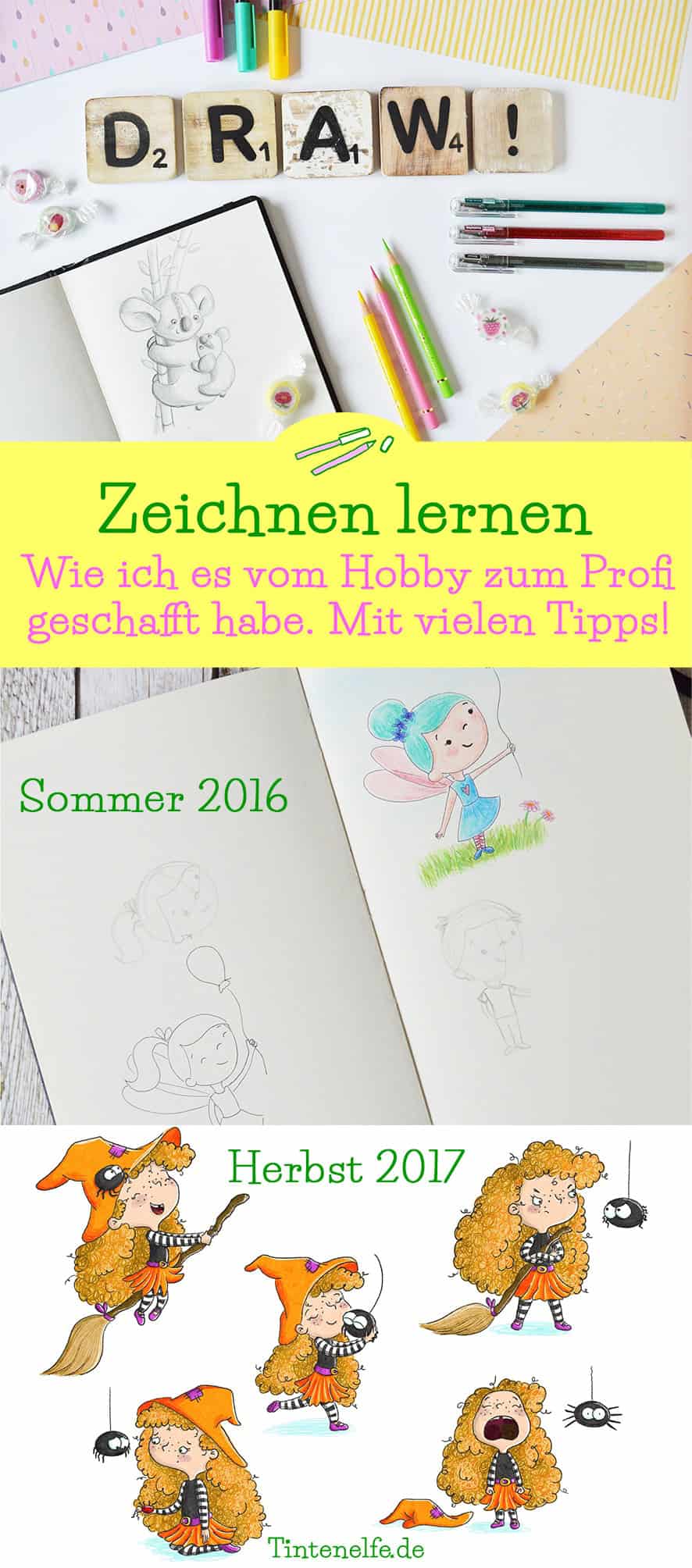 Zeichnen lernen – Vom Hobby zum Profi