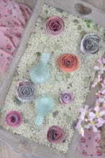 Papierblumen – Süße Idee aus Papierresten