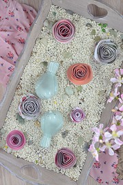 Papierblumen – Süße Idee aus Papierresten