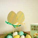 DIY – Blumentopfstecker Hase und Ei – mit kostenloser Vorlage