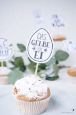 Handlettering Freebies für Frühling und Ostern | inkl. Rezept für Frühstücksmuffins